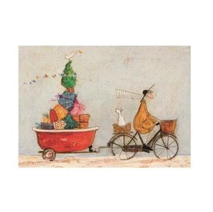 Umělecký tisk Sam Toft - A Tubful of Good Cheer, 40 × 30 cm