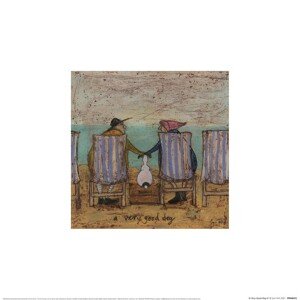 Umělecký tisk Sam Toft - A Very Good Dog II, 30 × 30 cm