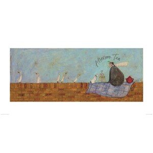Umělecký tisk Sam Toft - Afternoon Tea, 100 × 50 cm