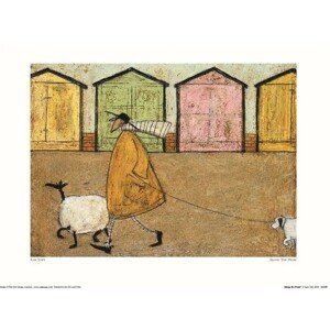 Umělecký tisk Sam Toft - Along the Prom, 30 × 40 cm
