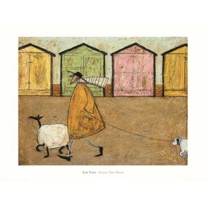 Umělecký tisk Sam Toft - Along the Prom, 80 × 60 cm