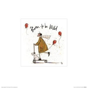 Umělecký tisk Sam Toft - Born to be Wild, 30 × 30 cm
