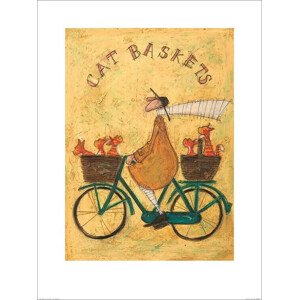 Umělecký tisk Sam Toft - Cat Baskets, 30 × 40 cm