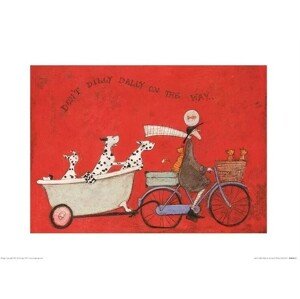 Umělecký tisk Sam Toft - Don‘t Dilly Dallly on the Way, 40 × 30 cm
