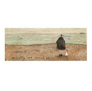 Umělecký tisk Sam Toft - Enjoying Our Special Place, 100 × 50 cm