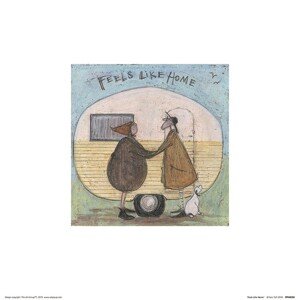 Umělecký tisk Sam Toft - Feels Like Home, 30 × 30 cm