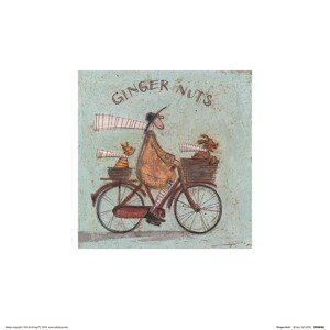 Umělecký tisk Sam Toft - Ginger Nuts, 30 × 30 cm