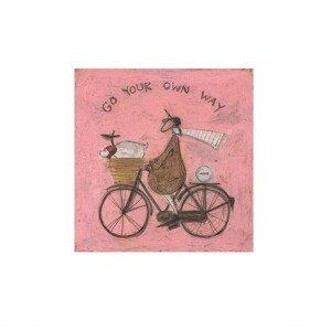 Umělecký tisk Sam Toft - Go Your Own Way, 30 × 30 cm