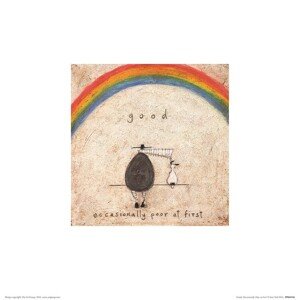 Umělecký tisk Sam Toft - Good. Occasionally Poor at First, 30 × 30 cm