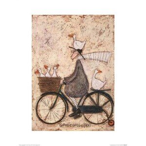 Umělecký tisk Sam Toft - GoosieGoosie Taxi, 30 × 40 cm