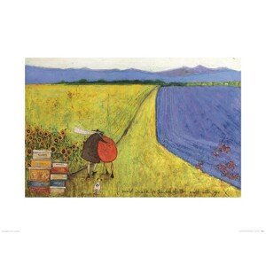 Umělecký tisk Sam Toft - I Would Walk to the End of the World With You, 80 × 60 cm