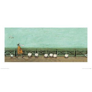 Umělecký tisk Sam Toft - Moses Follows That Picnic Basket, 60 × 30 cm