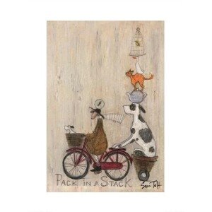 Umělecký tisk Sam Toft - Pack in a Stack, 30 × 40 cm