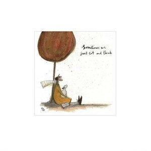 Umělecký tisk Sam Toft - Sometimes We Just Sit and Think, 30 × 30 cm