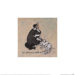 Umělecký tisk Sam Toft - The Afternoon Cuddle Up, 30 × 30 cm