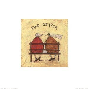 Umělecký tisk Sam Toft - Two Seater, 30 × 30 cm