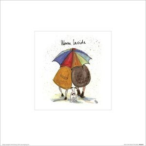 Umělecký tisk Sam Toft - Warm Inside, 30 × 30 cm