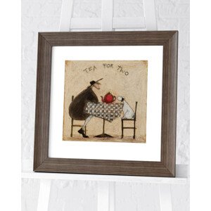 Obraz na zeď - Sam Toft - Tea for Two, 34.3 × 44.5 cm