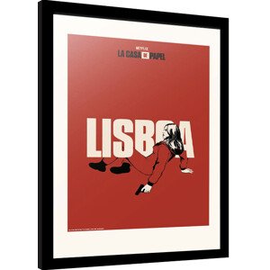 Obraz na zeď - La Casa De Papel - Lisboa, 34.5 × 44.3 cm