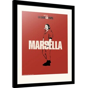 Obraz na zeď - La Casa De Papel - Marsella, 34.5 × 44.3 cm