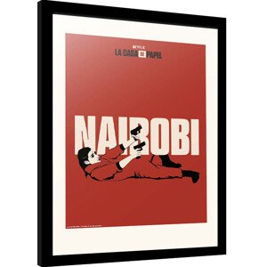 Obraz na zeď - La Casa De Papel - Nairobi, 34.5 × 44.3 cm