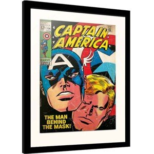 Obraz na zeď - Marvel - Captain America, 34.5 × 44.3 cm