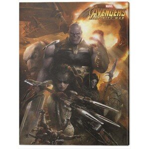 Obraz na plátně Avengers: Infinity War - Children of Thanos, 2 - 60×80 cm