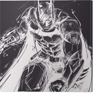 Obraz na plátně Batman Arkham Knight - Stance, 2 - 40×40 cm