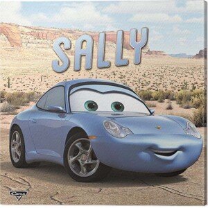 Obraz na plátně Cars - Sally, 2 - 40×40 cm
