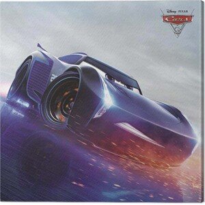 Obraz na plátně Cars 3 - Jackson Storm, 2 cm - 40×40 cm