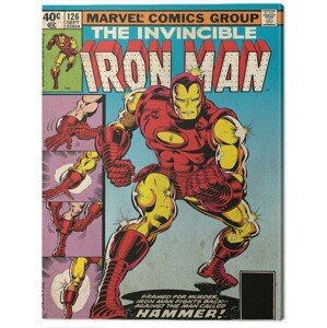 Obraz na plátně Iron Man - Hammer, 2 - 30×40 cm