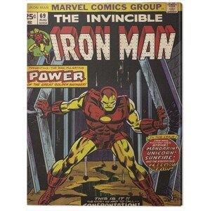 Obraz na plátně Iron Man - Power, 2 - 30×40 cm