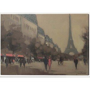 Obraz na plátně Jon Barker - Time Out in Paris, 2 - 80×60 cm