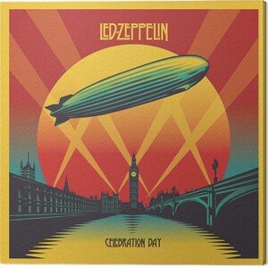 Obraz na plátně Led Zeppelin - Celebration Day, 2 - 40×40 cm