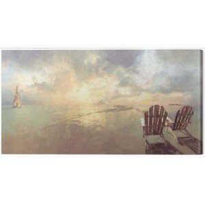 Obraz na plátně Malcolm Sanders - Heavenly Dawn, 2 - 60×30 cm