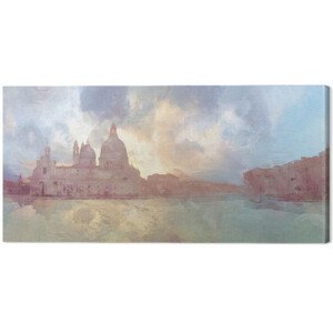 Obraz na plátně Malcolm Sanders - The Grand Canal, 2 - 100×50 cm