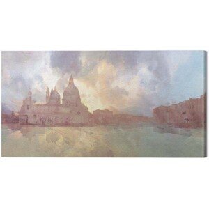 Obraz na plátně Malcolm Sanders - The Grand Canal, 2 - 60×30 cm