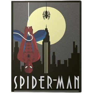 Obraz na plátně Marvel - Spider-Man Hanging, 2 - 60×80 cm