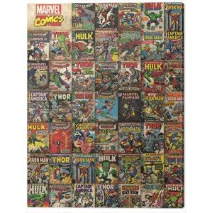 Obraz na plátně Marvel: Avengers - Covers, 2 - 60×80 cm