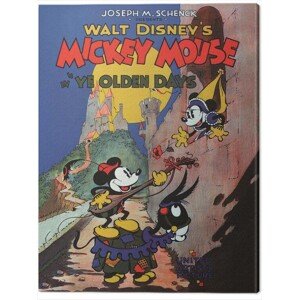 Obraz na plátně Mickey Mouse - Ye Olden Days, 2 - 60×80 cm