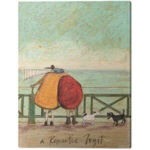 Obraz na plátně Sam Toft - A Romantic Tryst, 2 cm - 30×40 cm