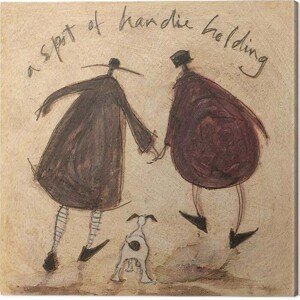 Obraz na plátně Sam Toft - A Spot of Handie Holding, 2 - 30×30 cm