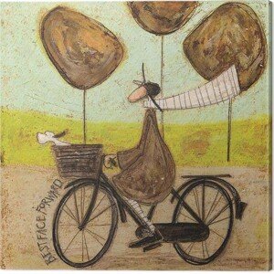 Obraz na plátně Sam Toft - Best Face Forward, 2 - 40×40 cm