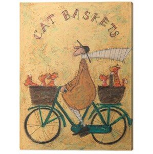 Obraz na plátně Sam Toft - Cat Baskets, 2 - 60×80 cm