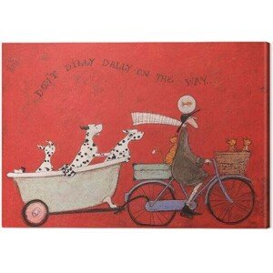 Obraz na plátně Sam Toft - Don't Dilly Dally on the Way, 2 cm - 80×60 cm