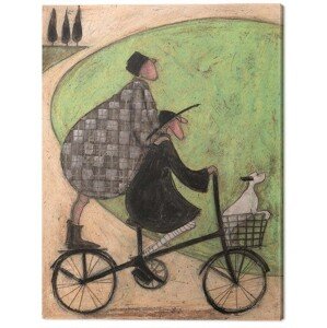 Obraz na plátně Sam Toft - Double Decker Bike, 2 - 30×40 cm