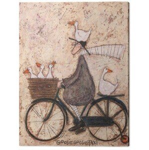 Obraz na plátně Sam Toft - GoosieGoosie Taxi, 2 cm - 30×40 cm