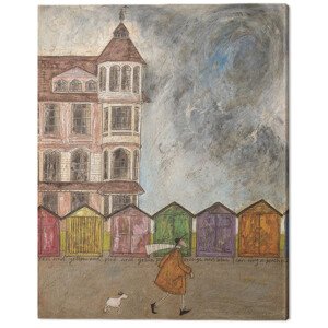Obraz na plátně Sam Toft - I Can Sing a Beach Hut, 2 - 40×50 cm