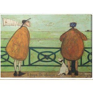 Obraz na plátně Sam Toft - I Hole I‘m Always With You, 2 - 30×40 cm