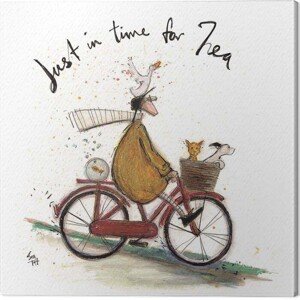 Obraz na plátně Sam Toft - Just in Time for Tea, 2 - 30×30 cm
